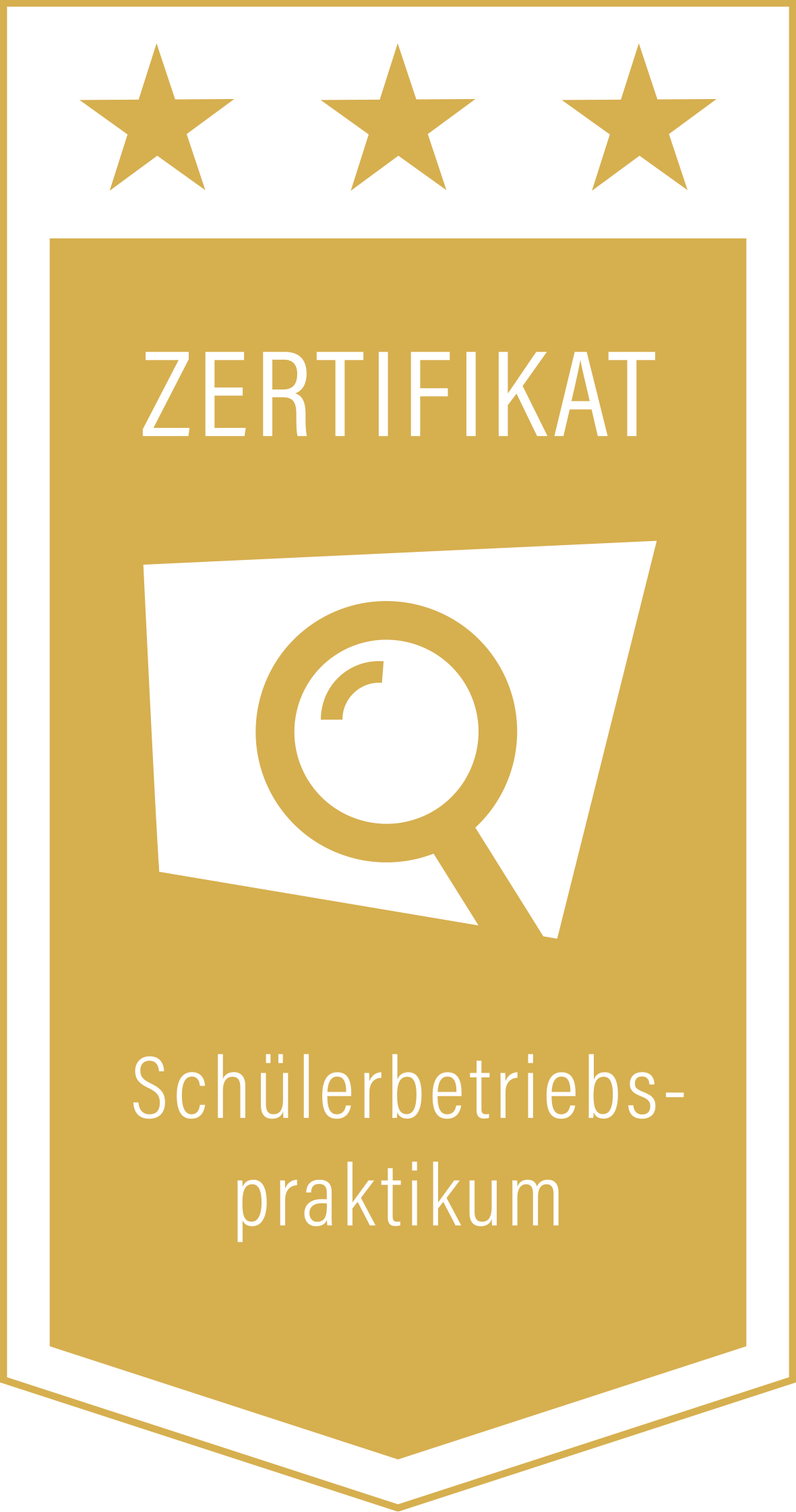 Zertifikat Schülerbetriebspraktikum